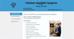 Desktop Screenshot of caregiversvic.org