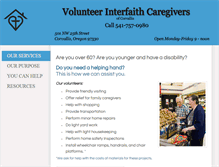 Tablet Screenshot of caregiversvic.org